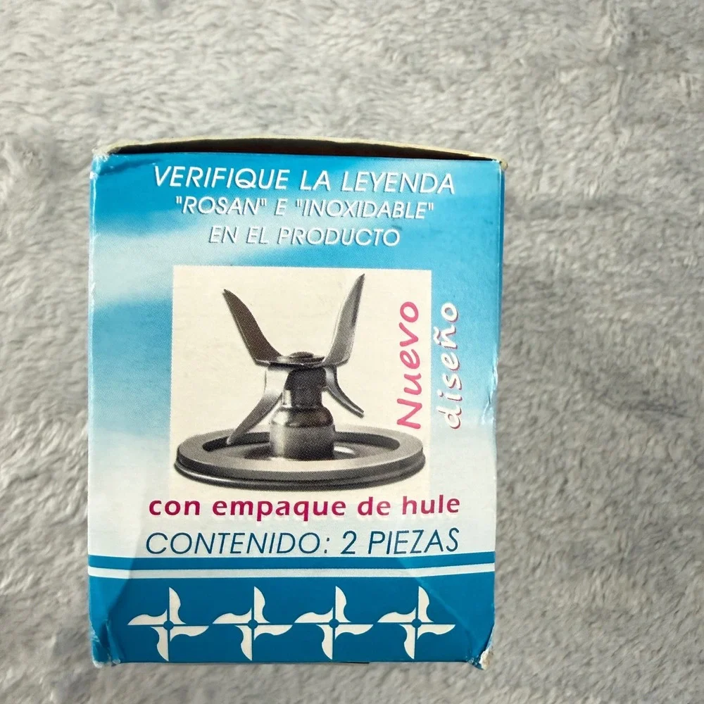 Rosan Blender Cutter Assembly Stainless Steel Replacement Blade Mexico NOS‎